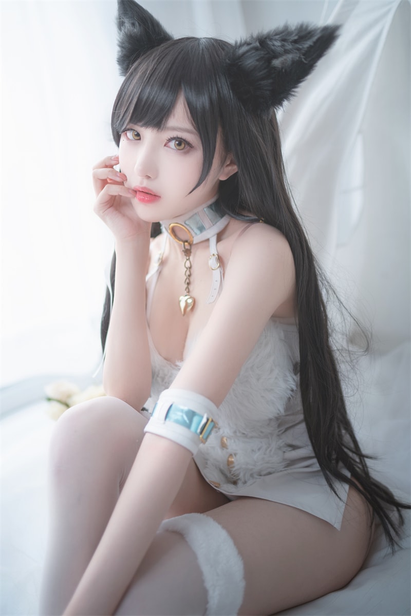 shika小鹿鹿碧蓝航线爱宕鉴赏 拥有完美侧颜的高冷女神