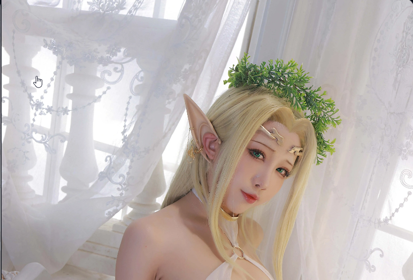 水淼aqua白精灵,精品cos作品赏析插图2 水淼aqua白精灵,精品cos作品赏析