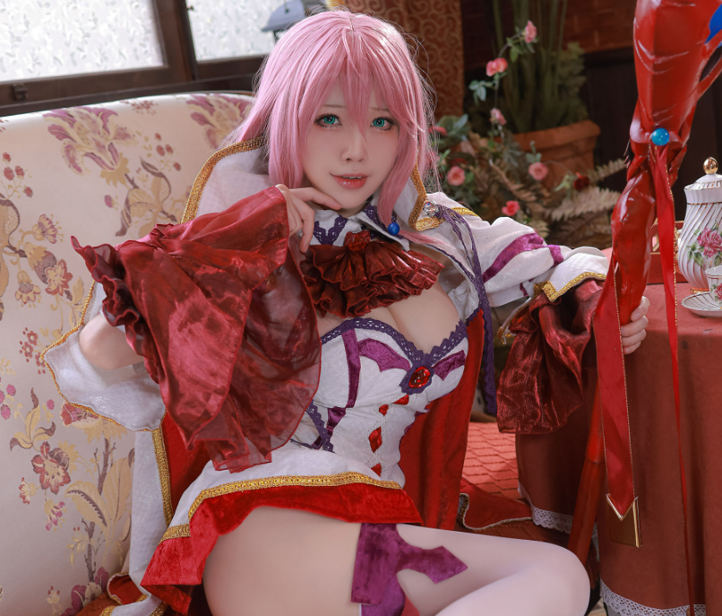 水淼aqua芙蕾雅，精品cos摄影作品赏析