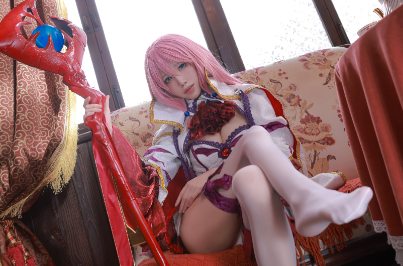 水淼aqua芙蕾雅，精品cos摄影作品赏析