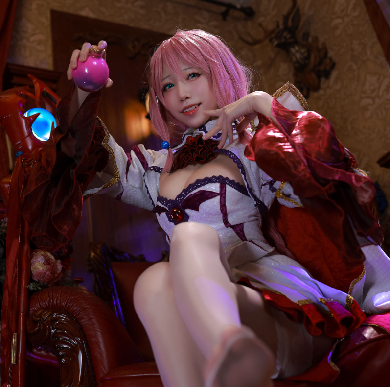 水淼aqua芙蕾雅，精品cos摄影作品赏析