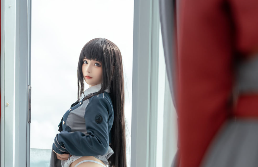 第201期蠢沫沫&桃良阿宅 莉可莉丝，精品cos作品赏析