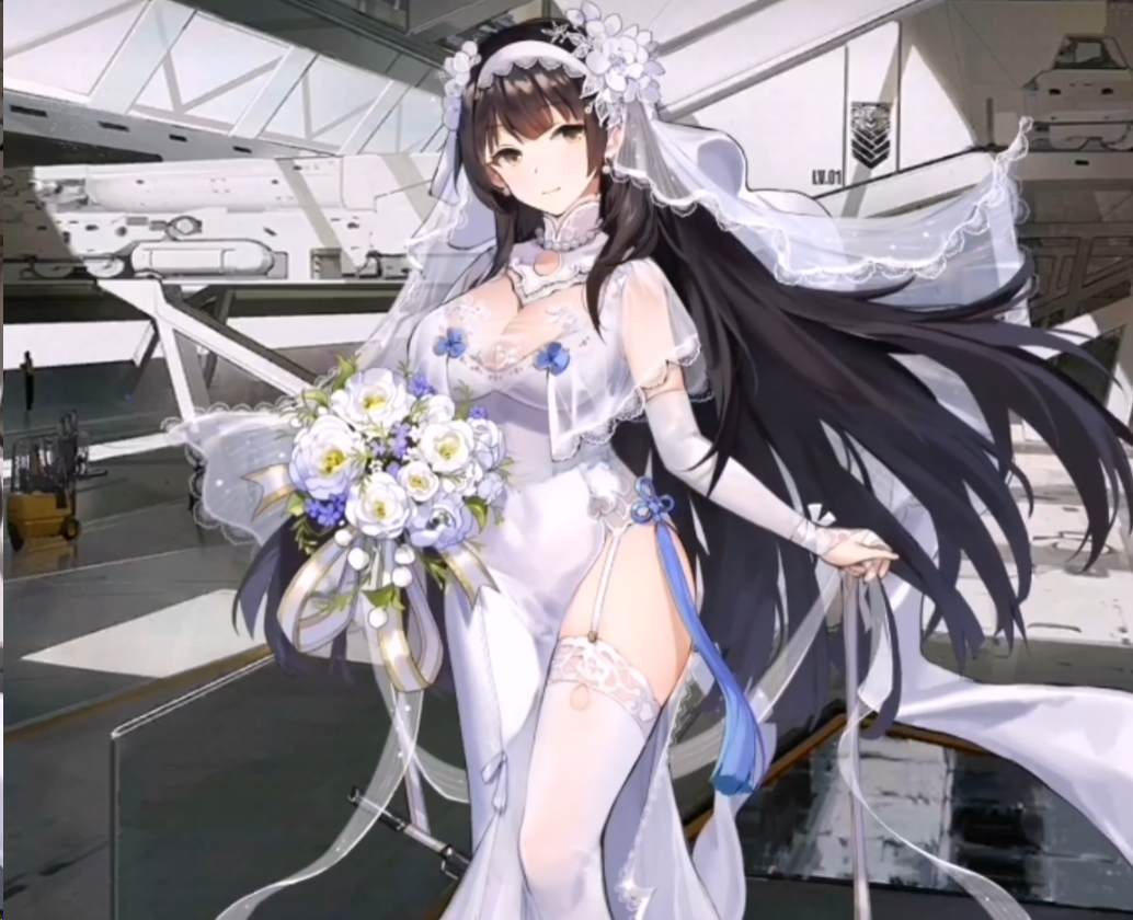 日奈娇95式婚纱，精品cos摄影作品赏析