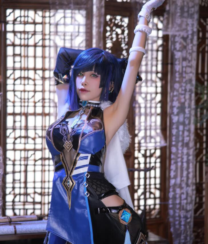 水淼aqua《夜兰》:神秘魅力绽放,令人沉迷!插图2 水淼aqua《夜兰》:神秘魅力绽放,令人沉迷!