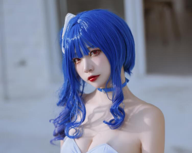 二佐Nisa【热辣泳装夏日妖精】碧蓝航线圣路易斯泳装cos作品赏析插图 二佐Nisa【热辣泳装夏日妖精】碧蓝航线圣路易斯泳装cos作品赏析