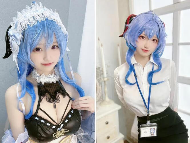 千阳快起床小姐姐cos《原神甘雨》引爆二次元魅力!插图 千阳快起床小姐姐cos《原神甘雨》引爆二次元魅力!