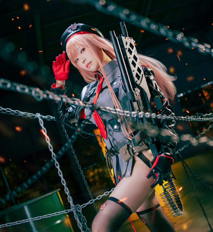 ElyEE子小姐姐cos《June A-Rapi 拉毗》带你体验最刺激的战斗!插图1 ElyEE子小姐姐cos《June A-Rapi 拉毗》带你体验最刺激的战斗!