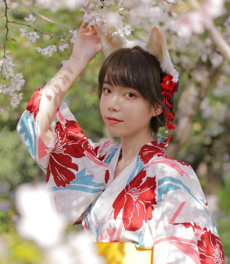 《樱花兔兔》——Fushii_海堂小姐姐的甜蜜樱花之旅！
