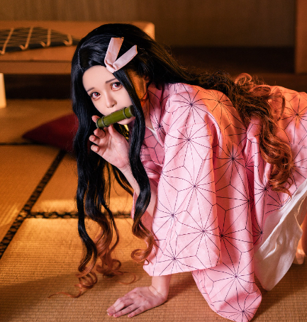 Hachi_小芭小姐姐cos《灶门祢豆子》完美扮演让人惊叹!插图 Hachi_小芭小姐姐cos《灶门祢豆子》完美扮演让人惊叹!