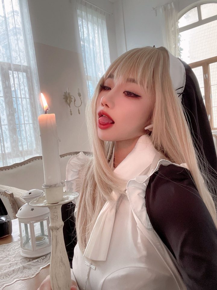 鬼畜瑶在不在w修女COS图集[鬼畜瑶在不在w_cos作品]