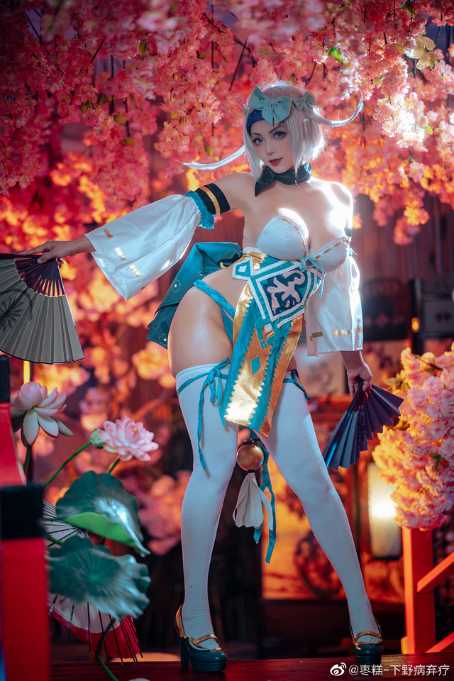 枣糕_下野病弃疗在《剑灵》COS 茱莉亚 [枣糕_下野病弃疗 cos 作品]