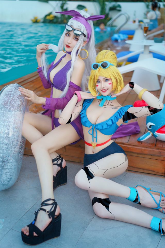 Coser草莓焦糖_在《英雄联盟》中展示了黑暗女王辛德拉的美丽 Coser草莓焦糖_在《英雄联盟》中展示了黑暗女王辛德拉的美丽