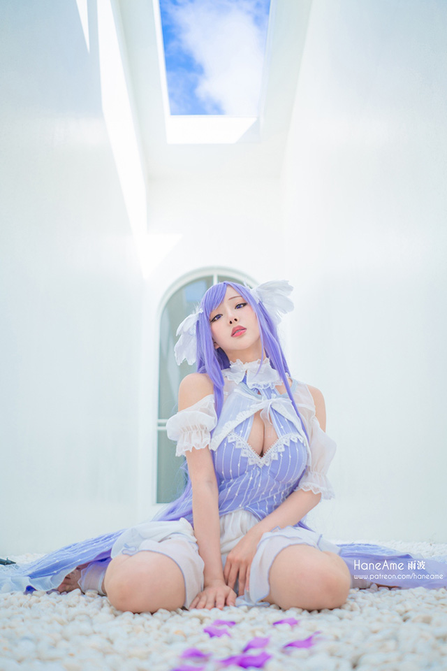 雨波_HaneAme 在《刀剑神域》COS 奎妮拉 [雨波HaneAme cos 作品]