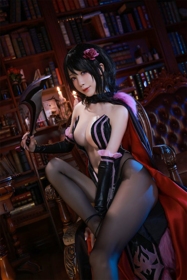 水淼AquaCOS图集 |《Re:Zero》“器官猎人”艾尔莎[水淼cos合集]