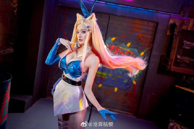 英雄联盟：沧霁桔梗cos “九尾妖狐”阿狸 [沧霁桔梗cos作品]