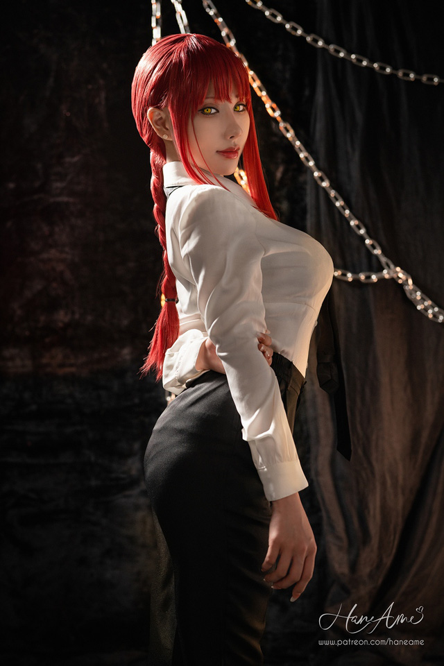 雨波HaneAme cos“链锯美人”玛奇玛 [雨波_HaneAme cos 作品]