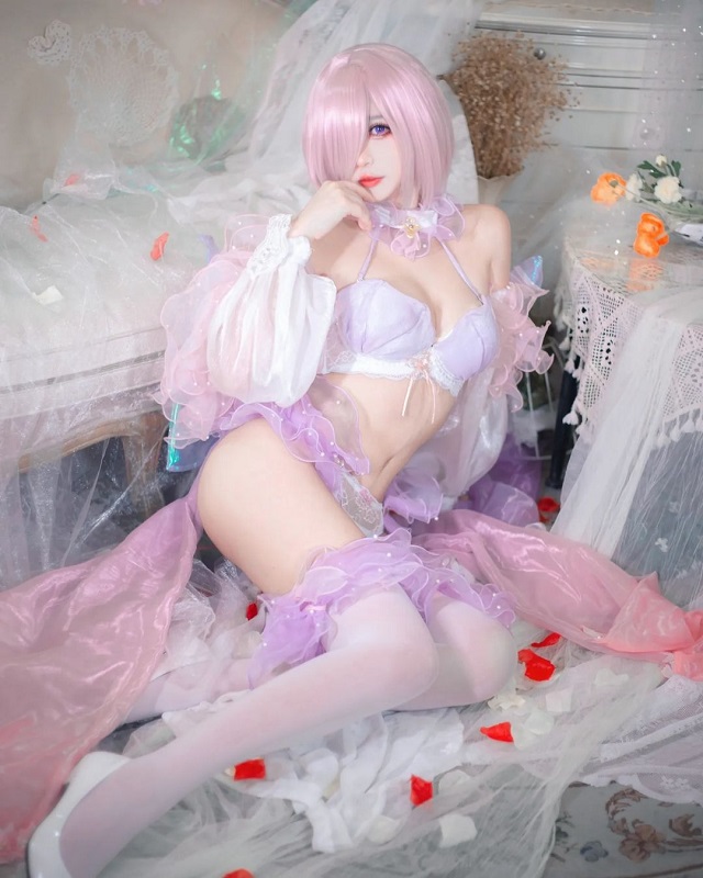 coser@兔玩映画化身 Mash Kyrielight [兔玩映画 cos 作品]