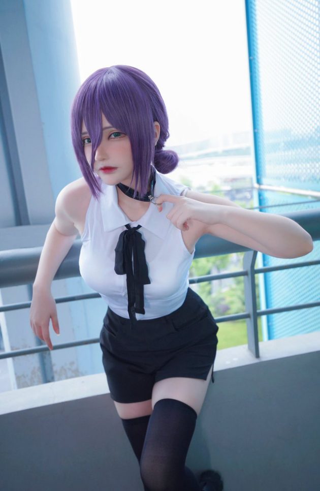 千夜未来cos作品 | 千夜未来(Senya Miku)cos 电锯美人 Makima 千夜未来cos作品 | 千夜未来(Senya Miku)cos 电锯美人 Makima