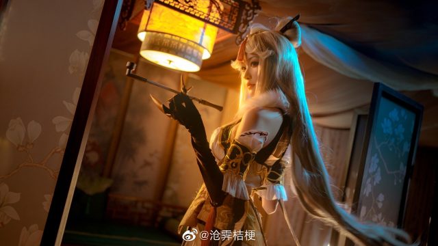 沧霁桔梗cos作品 | 沧霁桔梗在《原神Impact》cos凝光 沧霁桔梗cos作品 | 沧霁桔梗在《原神Impact》cos凝光