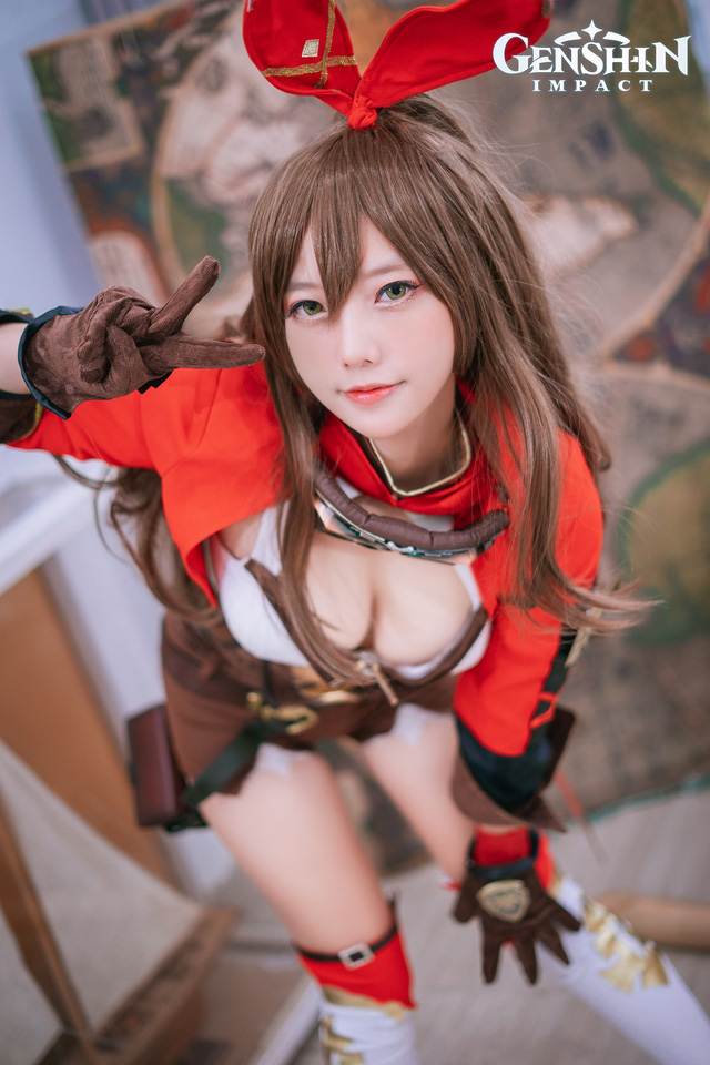 coser@Messie Huang在《原神》中变身Amber,拥有令人窒息的灵魂 coser@Messie Huang在《原神》中变身Amber,拥有令人窒息的灵魂