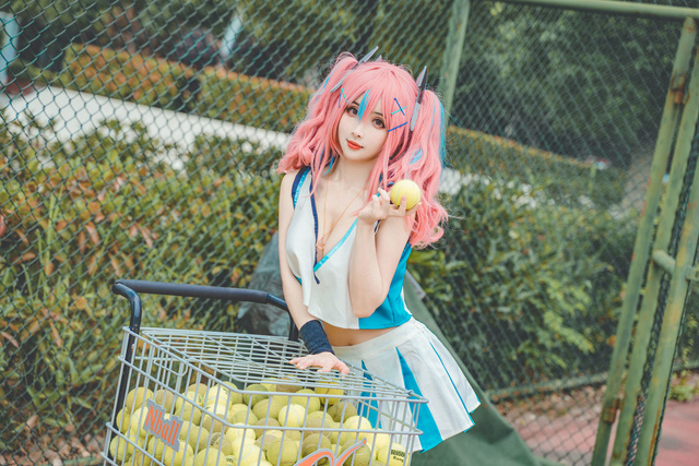 Rioko凉凉子cos图集 | Rioko凉凉子《碧蓝航线》中cos布莱默顿