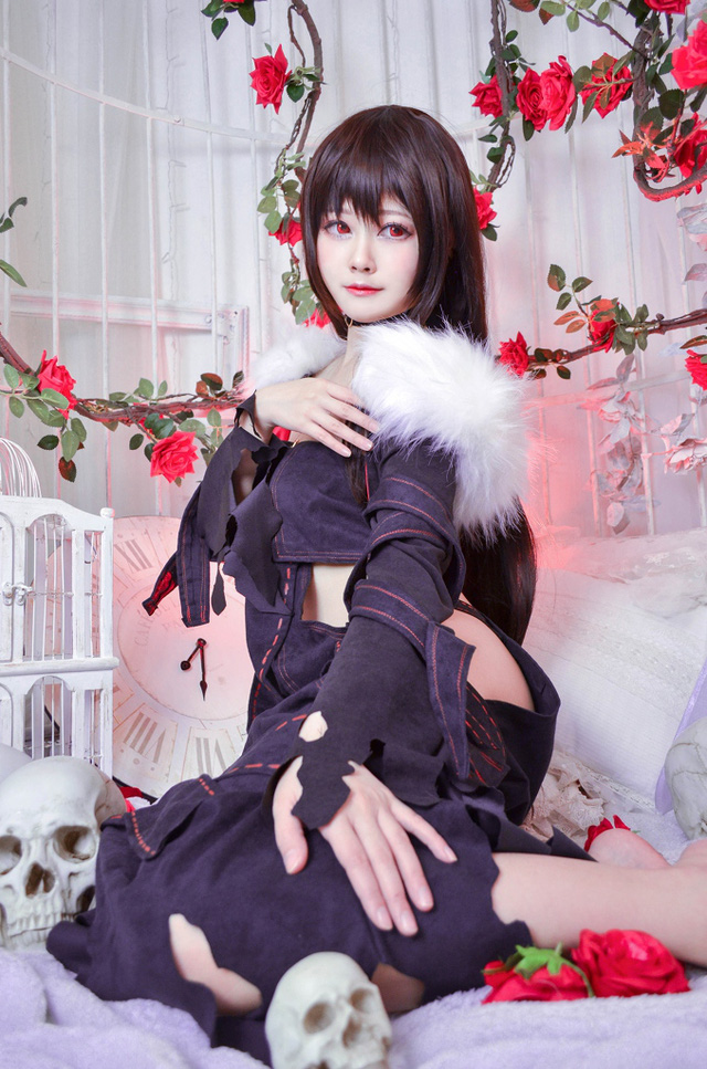 Arty亚缇cos虞姬 | Arty亚缇在《Fate/Grand Order》cos“虞美人”虞姬