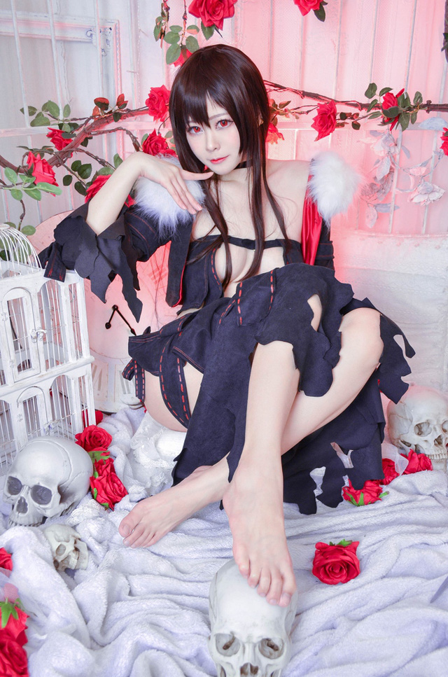 Arty亚缇cos虞姬 | Arty亚缇在《Fate/Grand Order》cos“虞美人”虞姬
