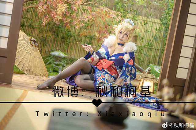 秋和柯基cos作品 | 秋和柯基在《Fate/Grand Order》cos阿尔托莉雅