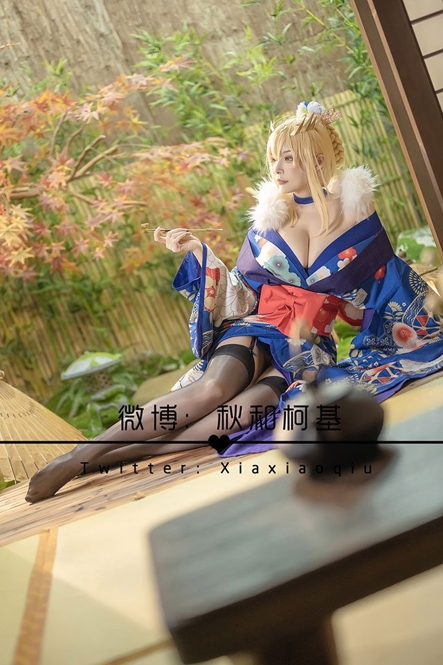 秋和柯基cos作品 | 秋和柯基在《Fate/Grand Order》cos阿尔托莉雅