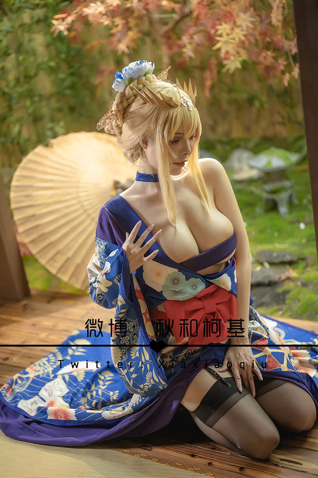 秋和柯基cos作品 | 秋和柯基在《Fate/Grand Order》cos阿尔托莉雅