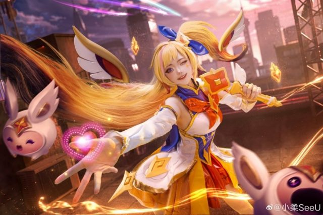 小柔SeeU cos作品 | 小柔SeeU在《英雄联盟》 cos萨勒芬妮 小柔SeeU cos作品 | 小柔SeeU在《英雄联盟》 cos萨勒芬妮