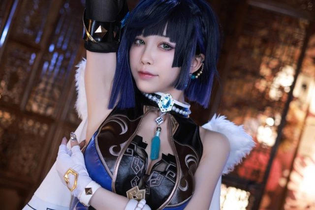 水淼aqua_cos夜兰 | 水淼aqua在《原神》cos“兰姨”夜兰 水淼aqua_cos夜兰 | 水淼aqua在《原神》cos“兰姨”夜兰