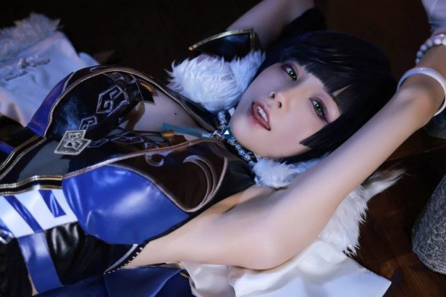 水淼aqua_cos夜兰 | 水淼aqua在《原神》cos“兰姨”夜兰 水淼aqua_cos夜兰 | 水淼aqua在《原神》cos“兰姨”夜兰