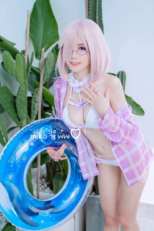 miko酱ww cos作品 | miko酱ww在《Fate/Grand Order》cos玛修
