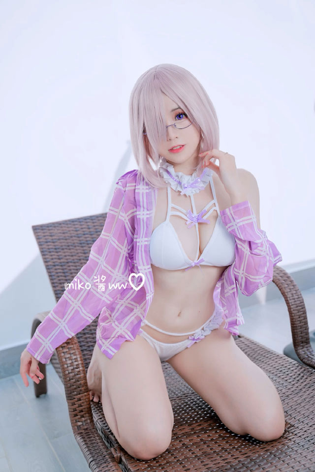 miko酱ww cos作品 | miko酱ww在《Fate/Grand Order》cos玛修