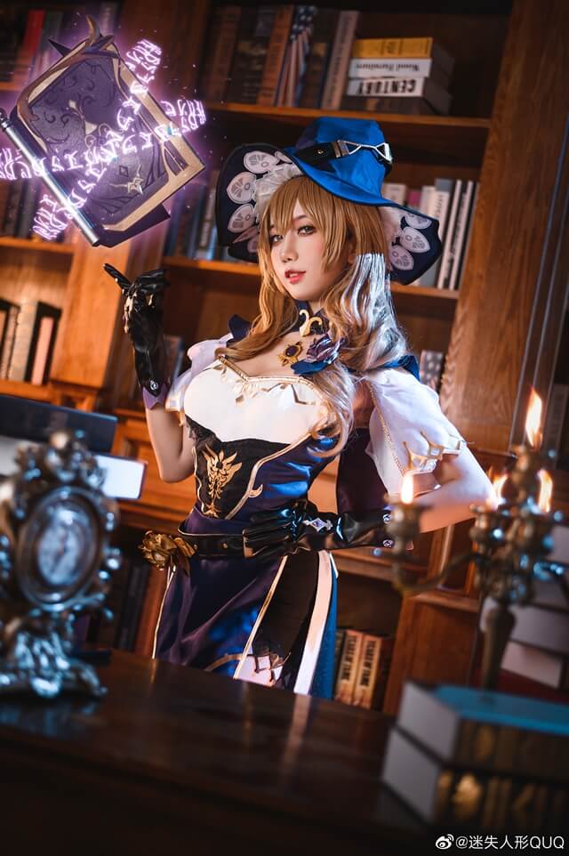 迷失人形QUQ cos图集 | 迷失人形QUQ在《原神Impact》cos丽莎 迷失人形QUQ cos图集 | 迷失人形QUQ在《原神Impact》cos丽莎