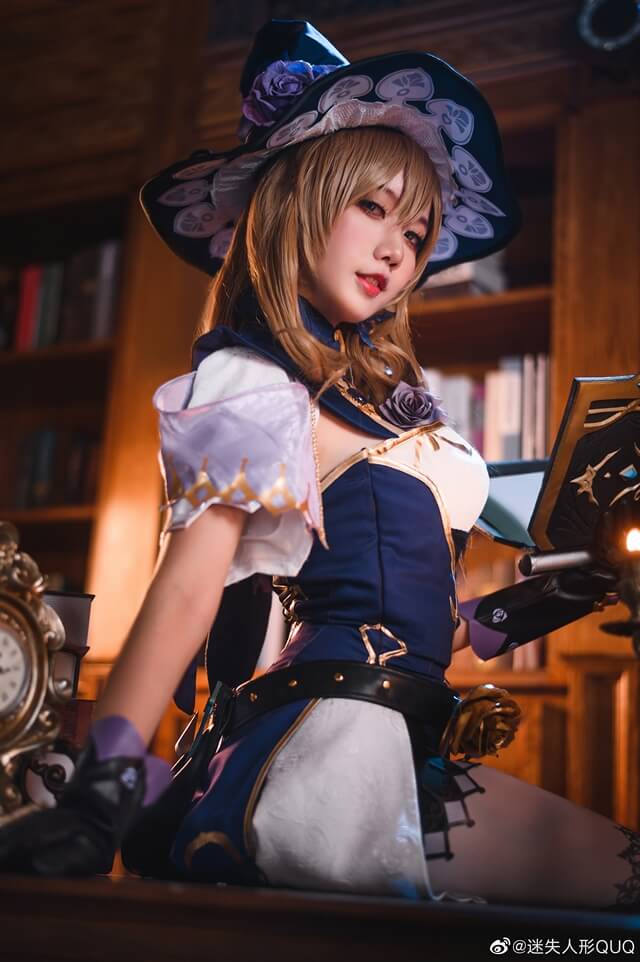 迷失人形QUQ cos图集 | 迷失人形QUQ在《原神Impact》cos丽莎 迷失人形QUQ cos图集 | 迷失人形QUQ在《原神Impact》cos丽莎