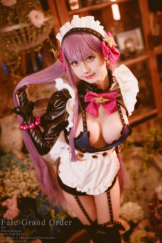 coser@沖田凜花Rinka在《Fate/Grand Order》化身“女仆版”BB coser@沖田凜花Rinka在《Fate/Grand Order》化身“女仆版”BB