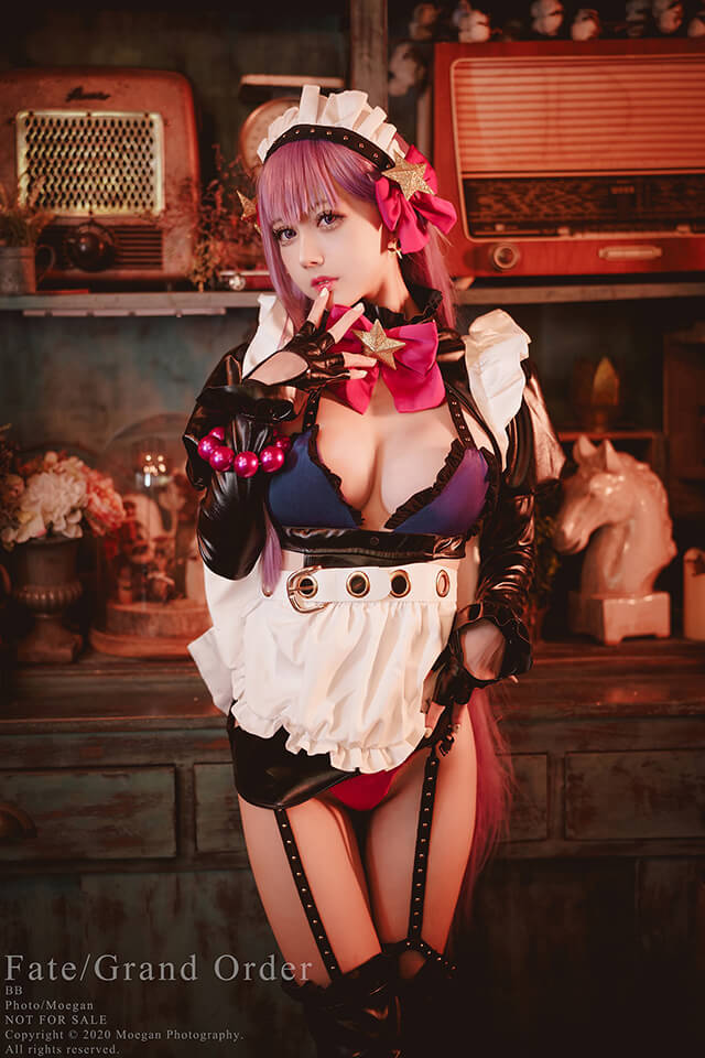 coser@沖田凜花Rinka在《Fate/Grand Order》化身“女仆版”BB coser@沖田凜花Rinka在《Fate/Grand Order》化身“女仆版”BB