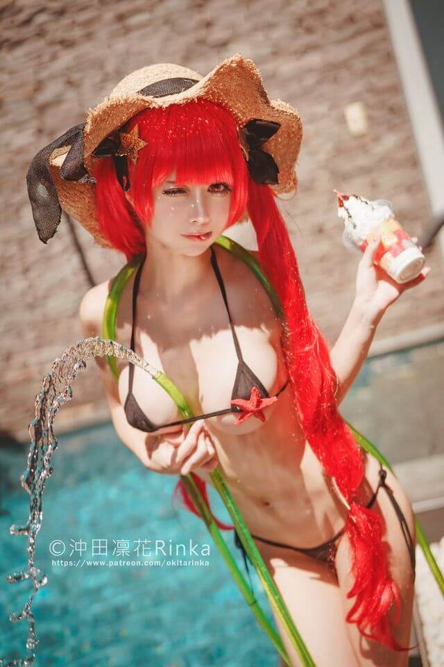 沖田凜花Rinka cos作品 | 沖田凜花Rinka在《碧蓝航线》cos火奴鲁鲁号