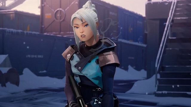 coser@Byoru在《无畏契约》中化身性感火辣的婕提（Jett）