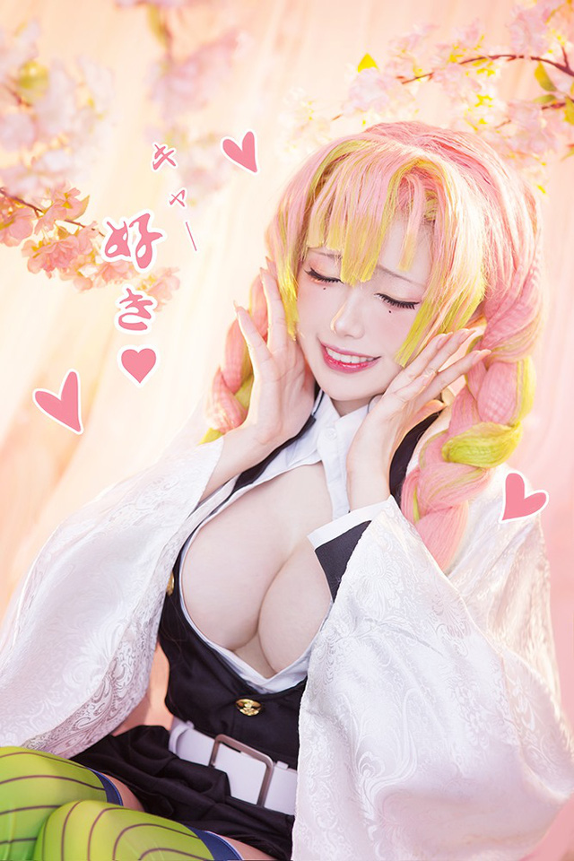 Mon夢_monpink在《鬼灭之刃》中的一系列kimetu no yaiba cosplay Mon夢_monpink在《鬼灭之刃》中的一系列kimetu no yaiba cosplay