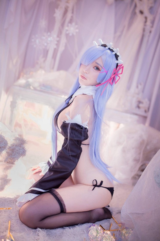 coser@煙_HedY在《Re:从零开始的异世界生活》化身性感的蕾姆 coser@煙_HedY在《Re:从零开始的异世界生活》化身性感的蕾姆