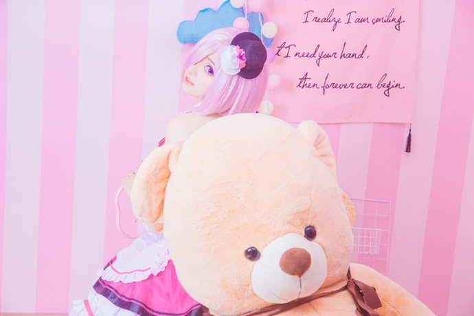 coser@斯文文文文在《Fate/Grand Order》化身性感迷人的玛修 coser@斯文文文文在《Fate/Grand Order》化身性感迷人的玛修