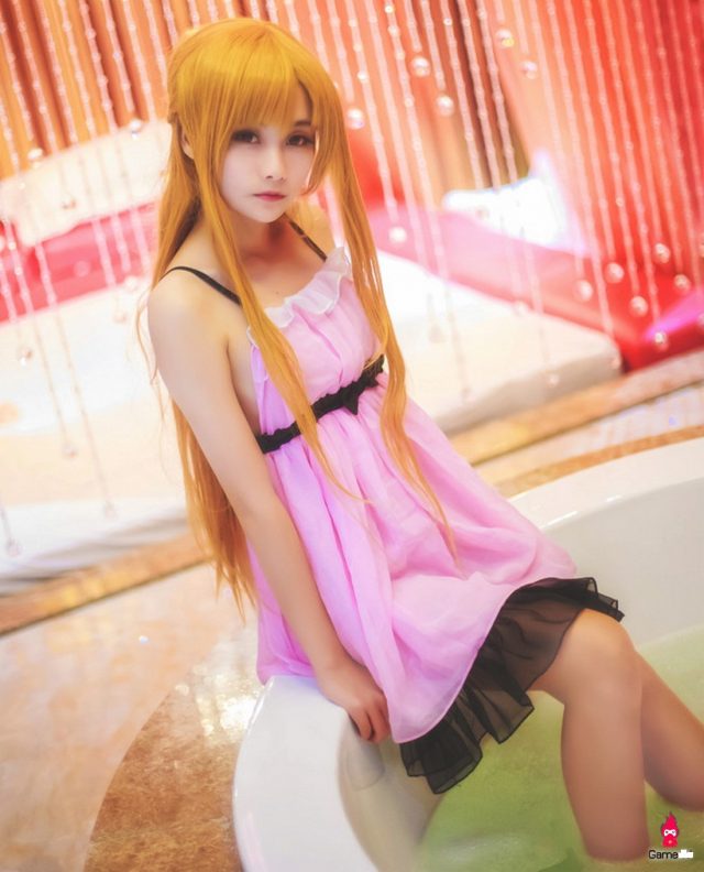 coser@Maki小姬在《刀剑神域》中化身结城明日奈 coser@Maki小姬在《刀剑神域》中化身结城明日奈