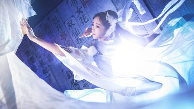 coser@紫颜颜sweet在《楚留香传奇》化身美丽迷人的苏蓉蓉 coser@紫颜颜sweet在《楚留香传奇》化身美丽迷人的苏蓉蓉