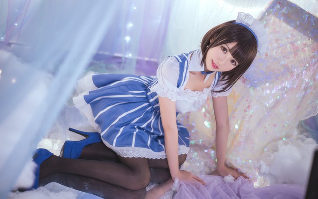 coser@鳗鱼霏儿在《路人女主的养成方法》化身“女仆版”加藤惠 coser@鳗鱼霏儿在《路人女主的养成方法》化身“女仆版”加藤惠