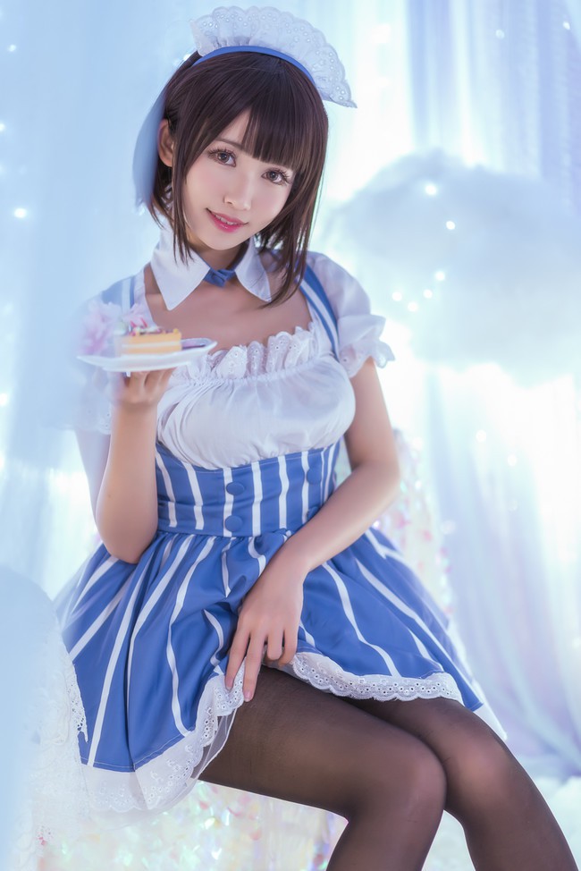 coser@鳗鱼霏儿在《路人女主的养成方法》化身“女仆版”加藤惠 coser@鳗鱼霏儿在《路人女主的养成方法》化身“女仆版”加藤惠