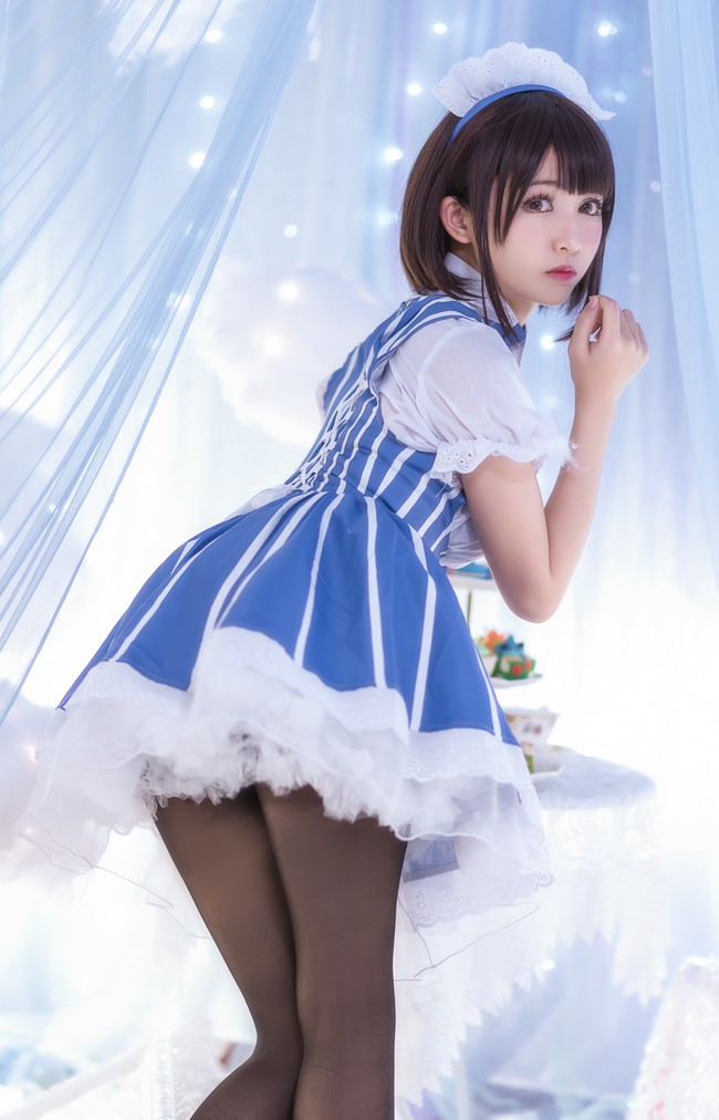 coser@鳗鱼霏儿在《路人女主的养成方法》化身“女仆版”加藤惠 coser@鳗鱼霏儿在《路人女主的养成方法》化身“女仆版”加藤惠