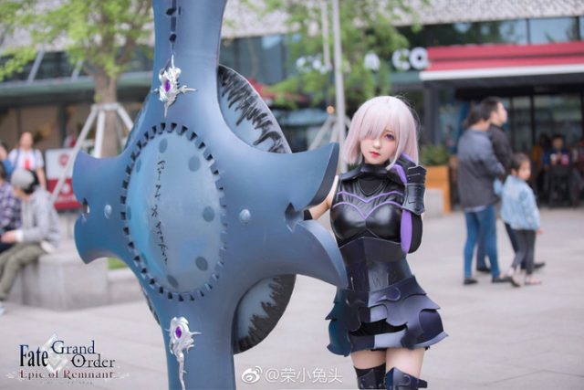 coser@荣小兔头在《命运-冠位指定》化身“盾之少女”玛修 coser@荣小兔头在《命运-冠位指定》化身“盾之少女”玛修